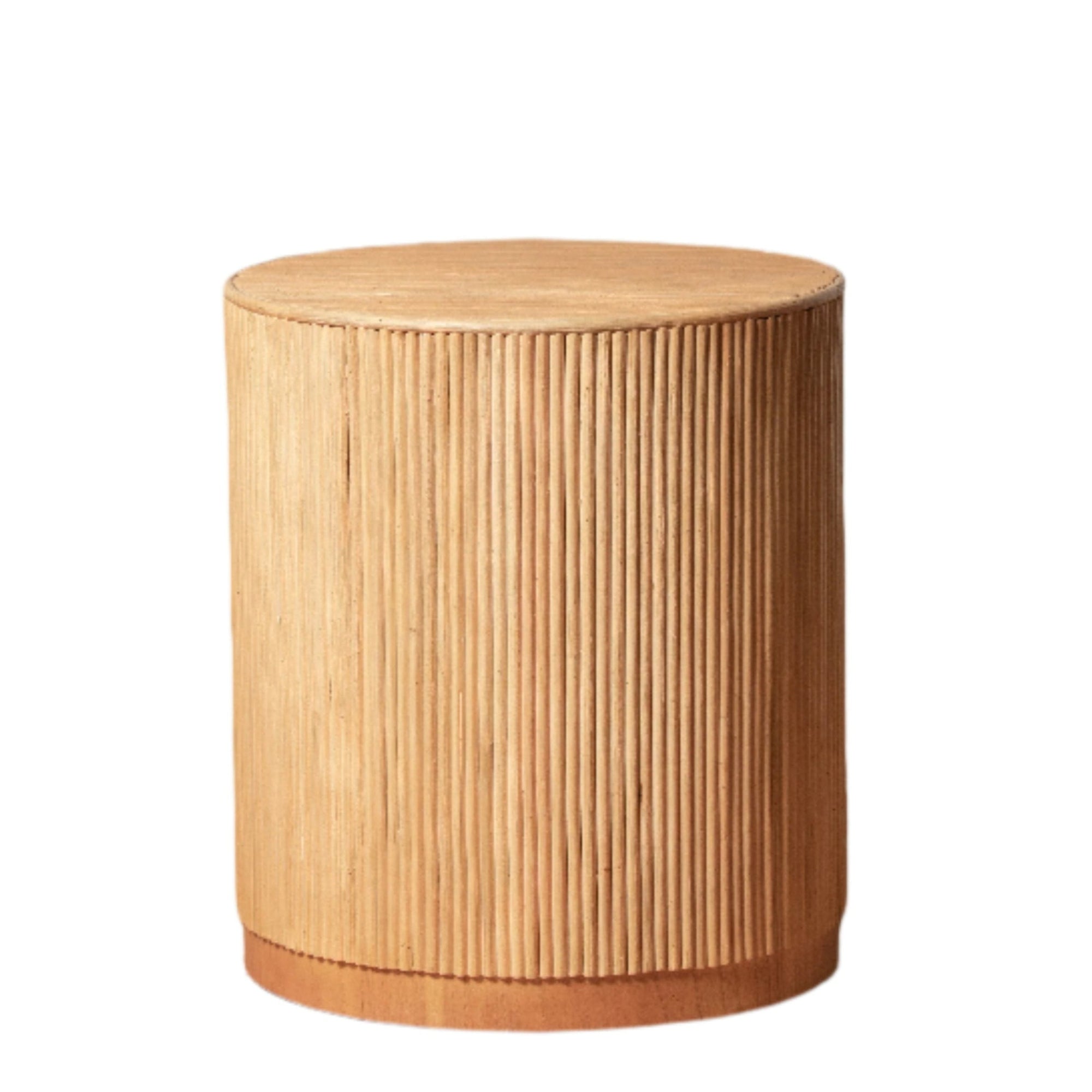 Table d'appoint Gabriella en rotin naturel