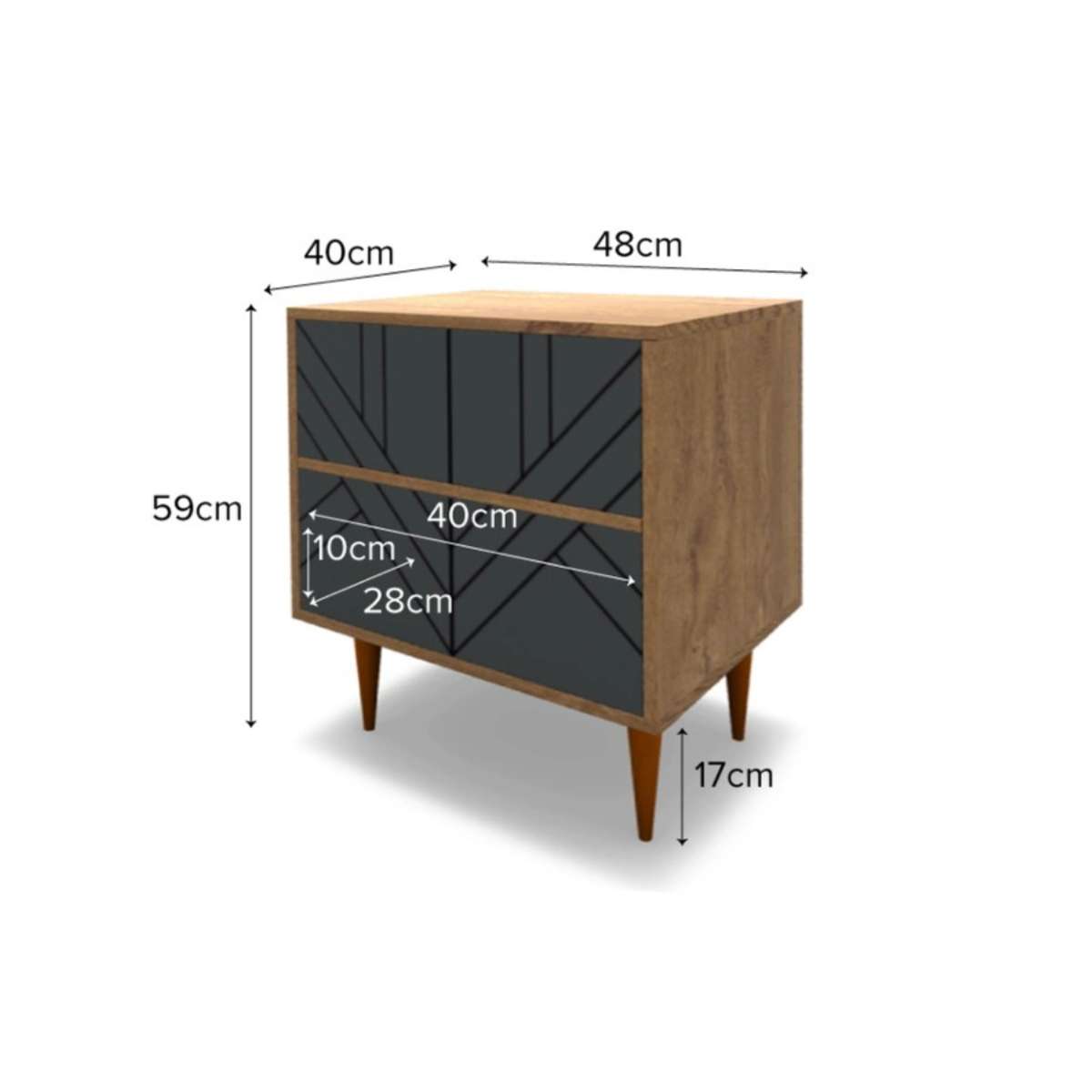 Zara Bedside Table Bundle
