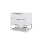 Inca Bedside Table - White