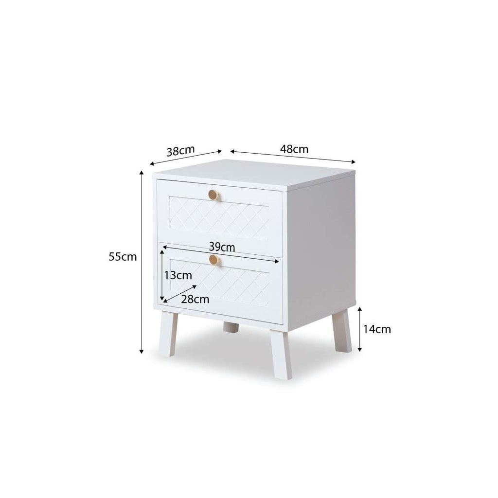 Genevieve Bedside Table