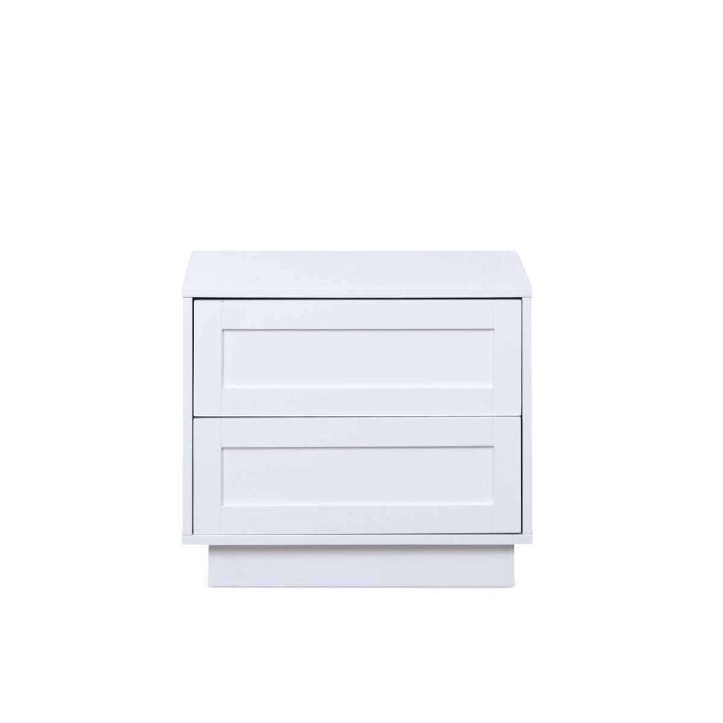 Eros Bedside Table - White