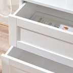 Eros Bedside Table - White