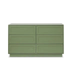 Eros Six Drawer - Sage Green