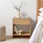 Owen Bedside Table - Natural Bundle