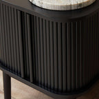 Maeve Bedside Table - Black