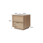 Osaka Bedside Table - Natural
