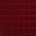 Amos Checkered Bedside Table - Shiraz
