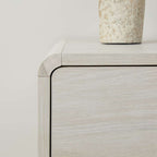 Owen Bedside Table - Cream