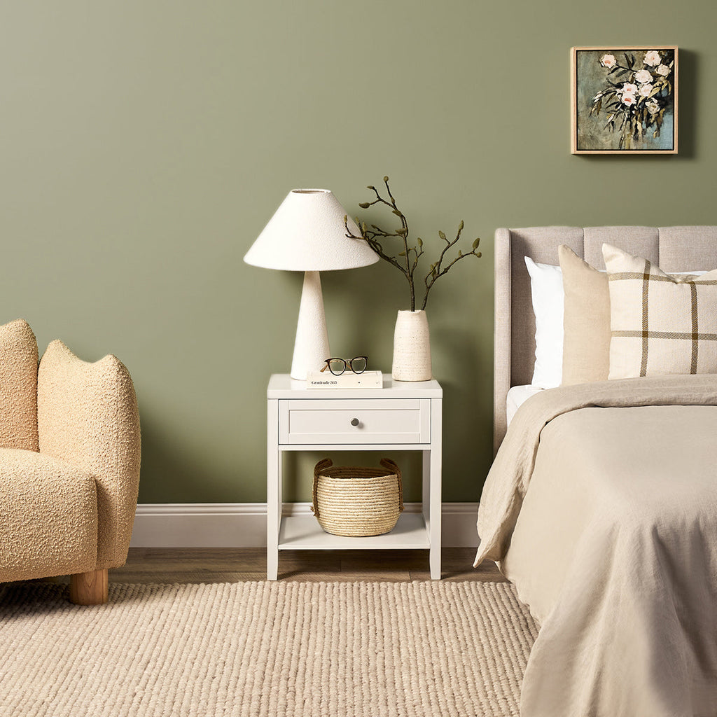 Cove Bedside Table - Beige