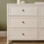 Cove Six Drawer - Beige