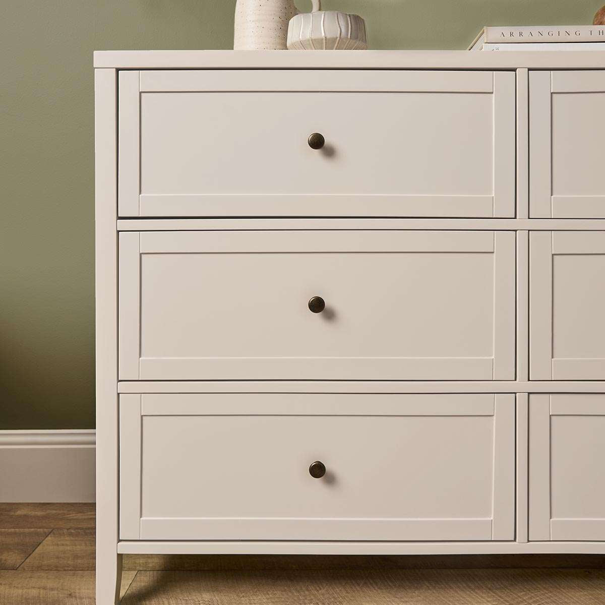 Cove Six Drawer - Beige