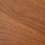 Deven Ball Feet Bedside Table - Walnut